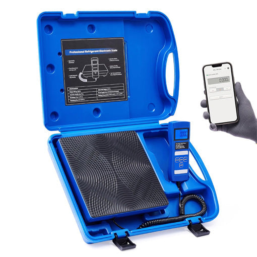 Electronic Refrigerant Charging Scale with Bluetooth
