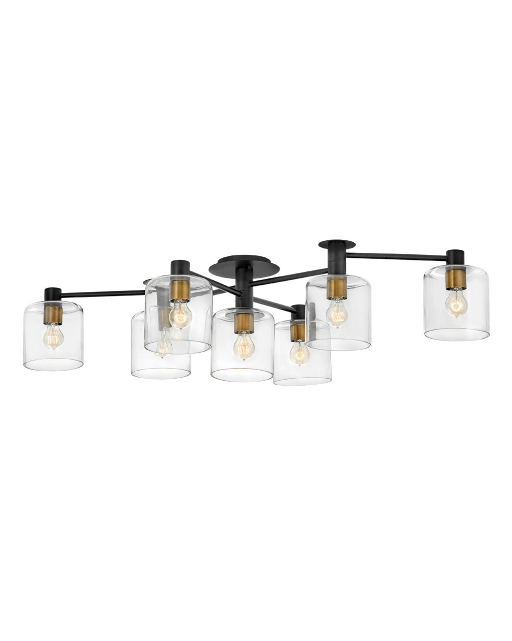 Myhouse Lighting Hinkley - 4513BK - LED Foyer Pendant - Axel - Black
