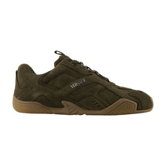 SUEDE SNEAKERS -  - LEATHER - KHAKI