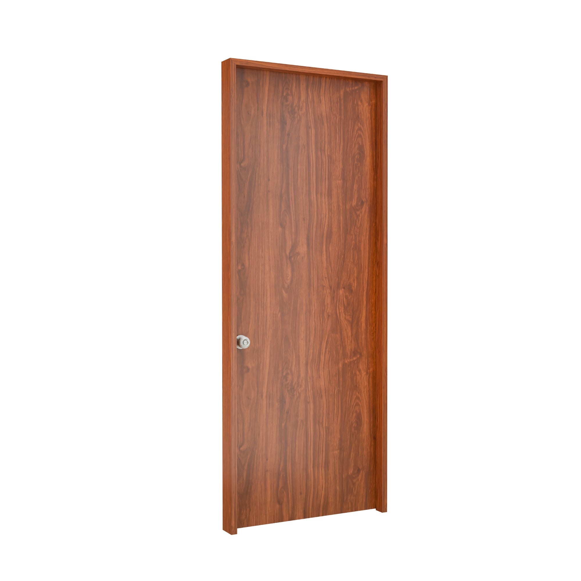 Puerta Cedro 60x200cm Foil sin Marco y sin Chapa - PUERTAS | Bylmo