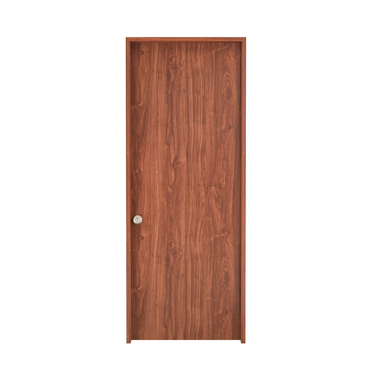 Puerta Cedro 75x200cm Foil sin Marco y sin Chapa - PUERTAS | Bylmo