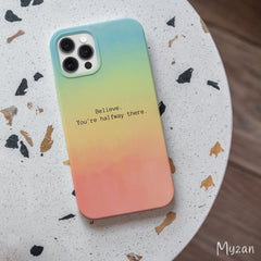 AC091 - Believe - Quotation Mobile Case - Myzan