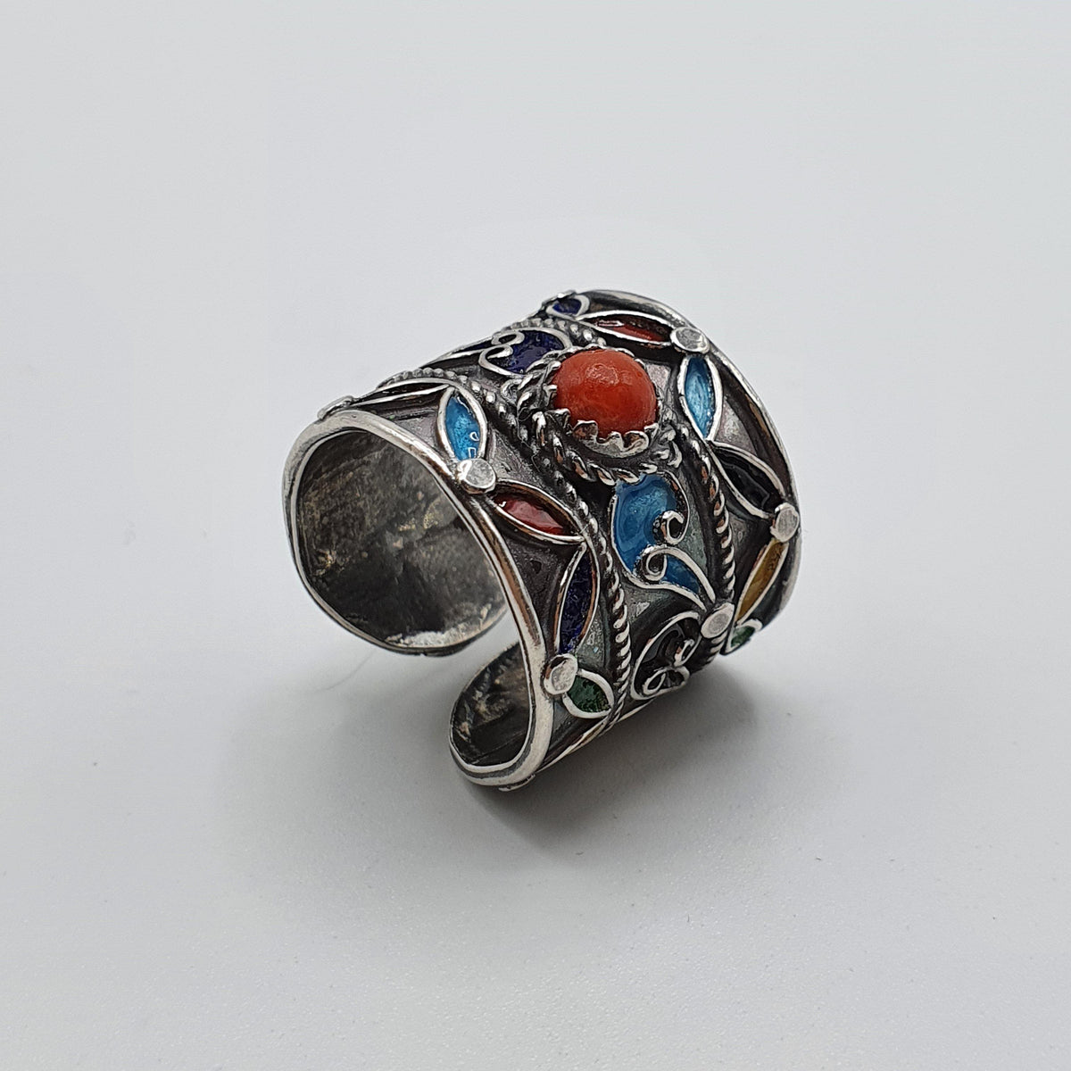 Bague Kabyle en Argent - 1091 - Bijoux Kabyles