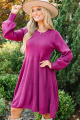 women's sweater dresses, bubble sleeve dresses, boutique dresses