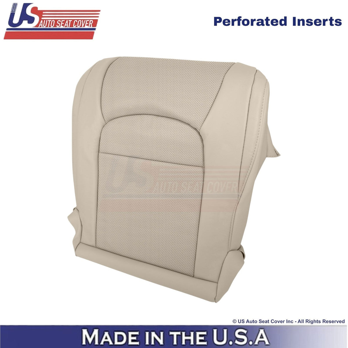 2008-2021 For Toyota Land Cruiser Leatherette Perf. Driver Bottom Cover Sand