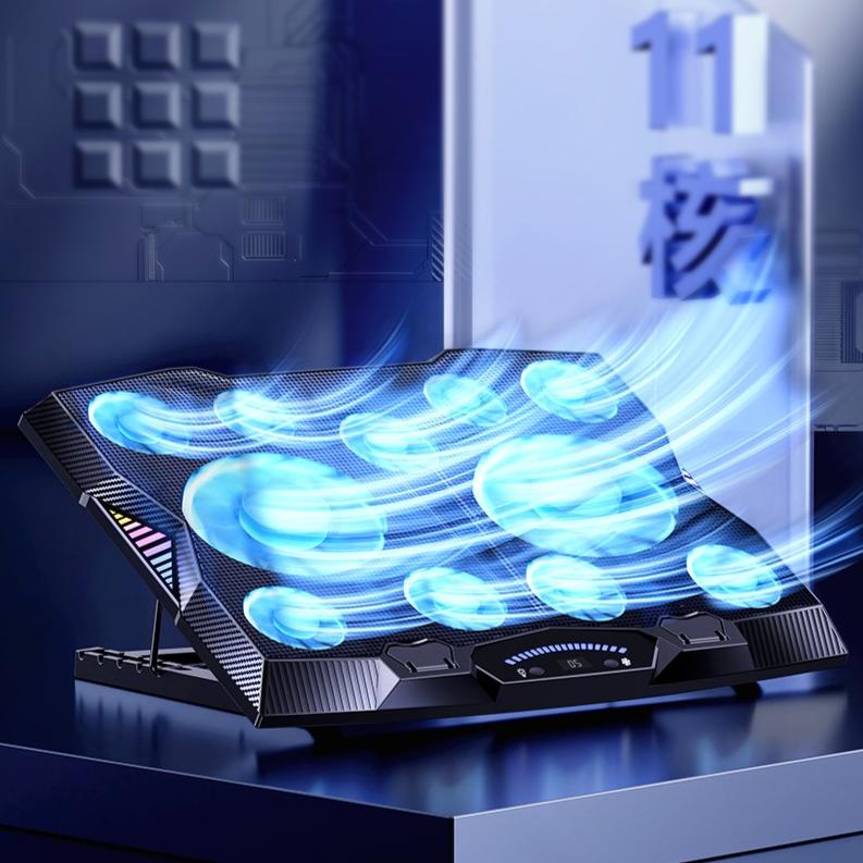 Benks Rgb Led Işıklı Laptop Soğutucu Stand
