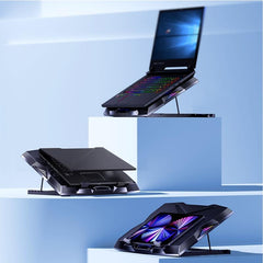 Benks Rgb Led Işıklı Laptop Soğutucu Stand