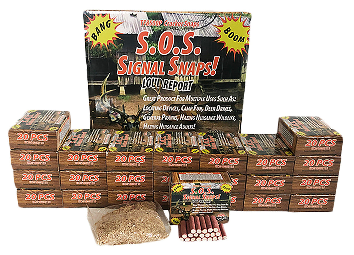 Tannerite SOS S.O.S. Signal Snaps Impact Enhancement Explosion 480 Snaps