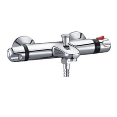 Just Taps Plus Deck Mounted Thermostatic Bath Shower Mixer without Kit