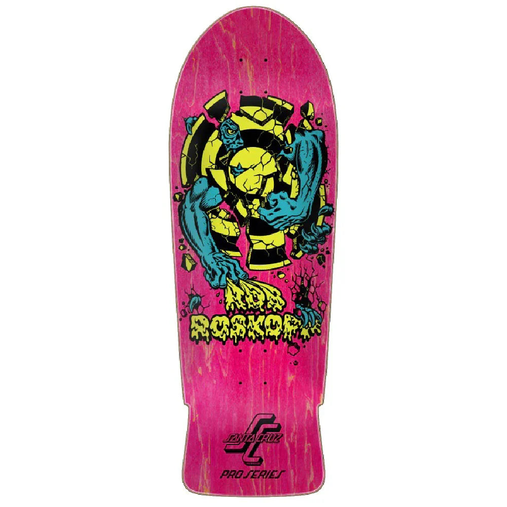 Santa Cruz Reissue Skateboard Deck - Roskopp 3 Pink 10.25"