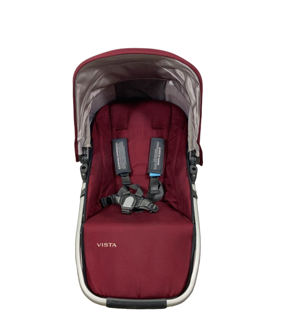 Shop UPPAbaby VISTA RumbleSeat, 2015+, Dennison (Bordeaux), 2017 at GoodBuy Gear