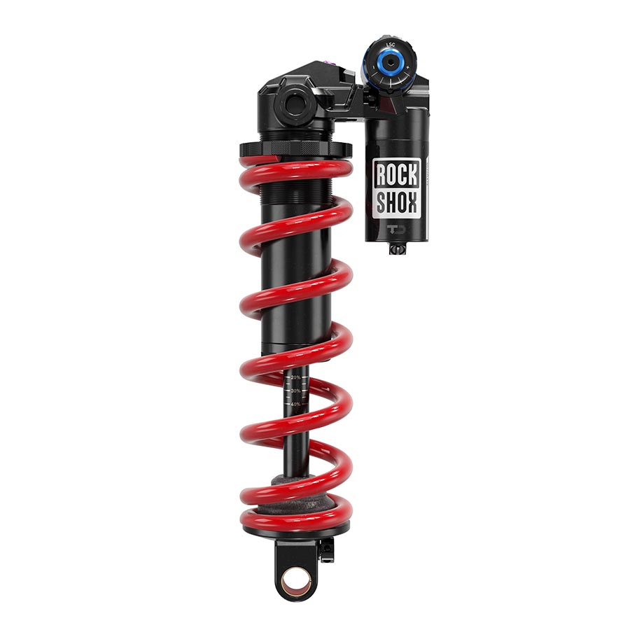RockShox Vivid Coil Ultimate RC2T Rear Shock - 205 x 57.5 mm Reb 55 / Comp 30 L/O2 Standard Trunnion C1