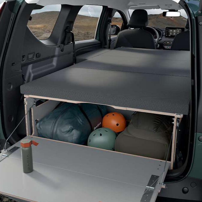 Sleep Pack Dacia JOGGER | conversione interno camping