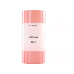 TD® Voyage sous-embouteillage cosmétiques quatre-en-un voyage voyage ensemble portable shampooing gel douche créatif bouteille vide