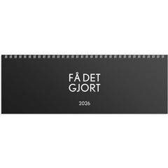 Almanacka Burde 1487 Stor Plankalender Få det gjort 2026