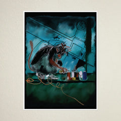 Meteora Poster | Urban Graffiti Art