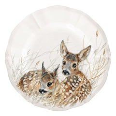 Sologne Canape Plates Assorted Wildlife Young