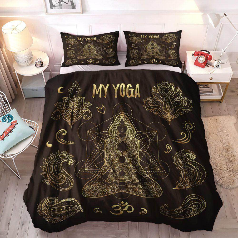 Boho Chic Soft Duvet Cover Set, Bohemian King Size Bedding Set, Hippie Cozy Bedding Set, Boho Chic Bedding Sets, Gifts for Boho - Amor Custom Gifts