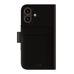 Holdit iPhone 16 Wallet Case MagSafe Plus - Flip Deksel - MagSafe Kompatibel - Black