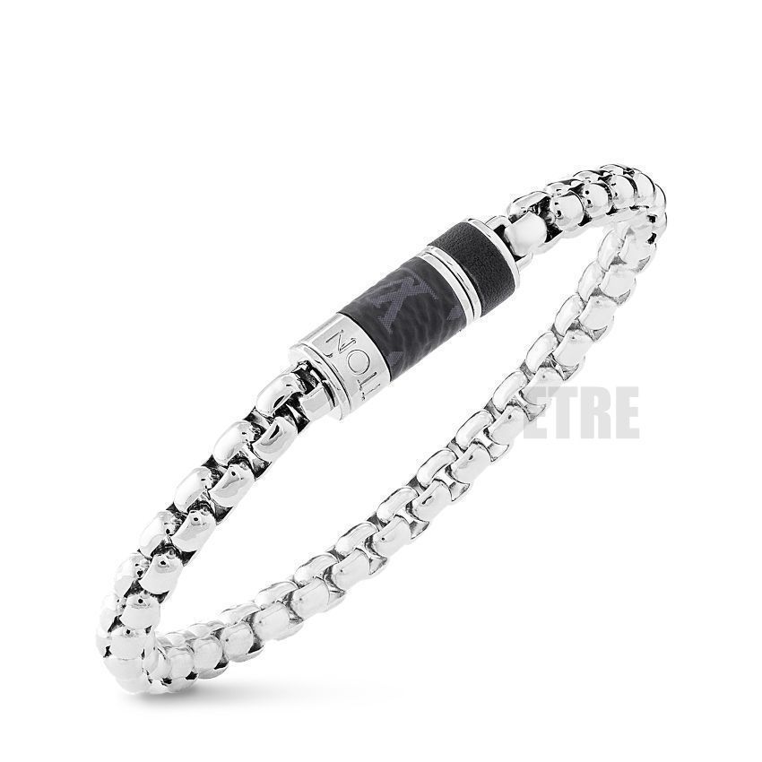 Louis Vuitton Monogram Chain Bracelet for Men M M1395M 138399730