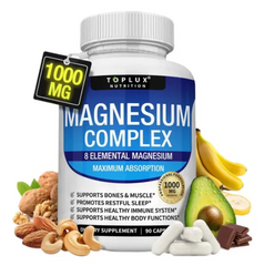 Suplemento De Magnesium Complex 8 Elements, 90 Cápsulas