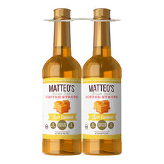 Matteo's Caramel Flavoured Coffee Syrup 2 x 1L