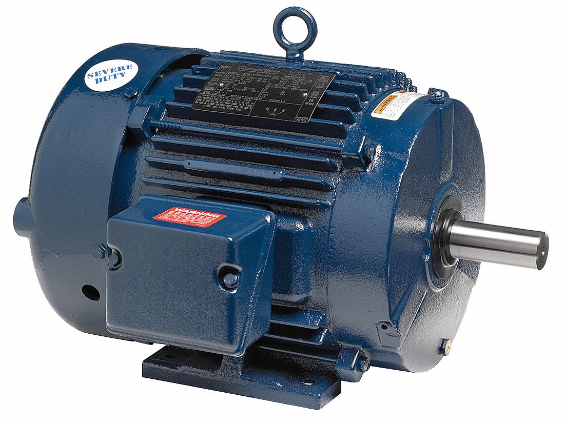 Marathon Motors 40 HP, Severe Duty Motor, 3-Phase, 1780 Nameplate RPM, 460 Voltage, 324T Frame - 324TTFCD6526