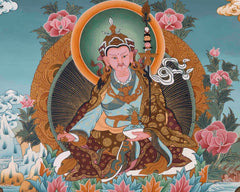 Padmasambhava Guru | Buddhist Thangka | Religious Wall Decors