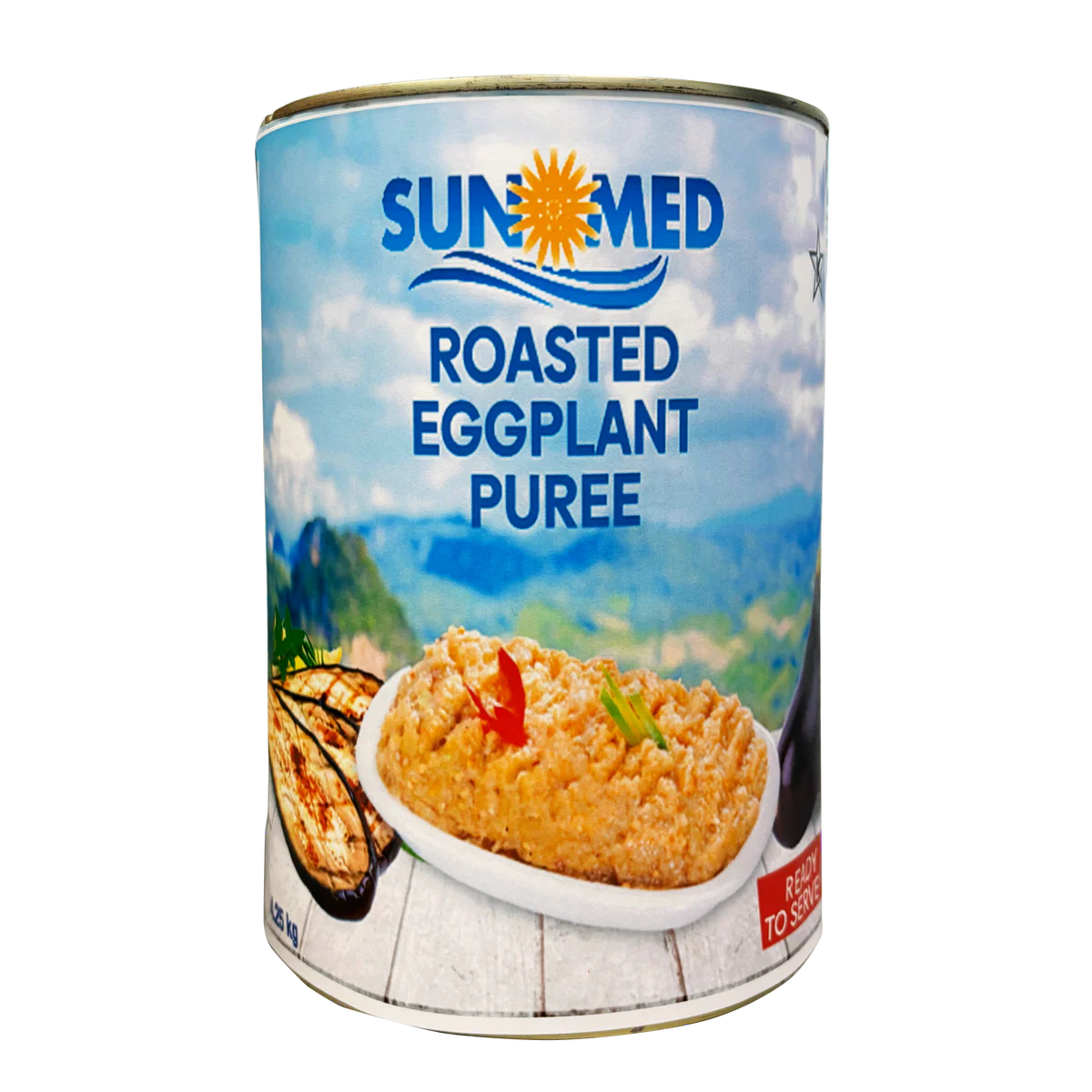Sun Med Roasted Eggplant Puree 4.25Kg