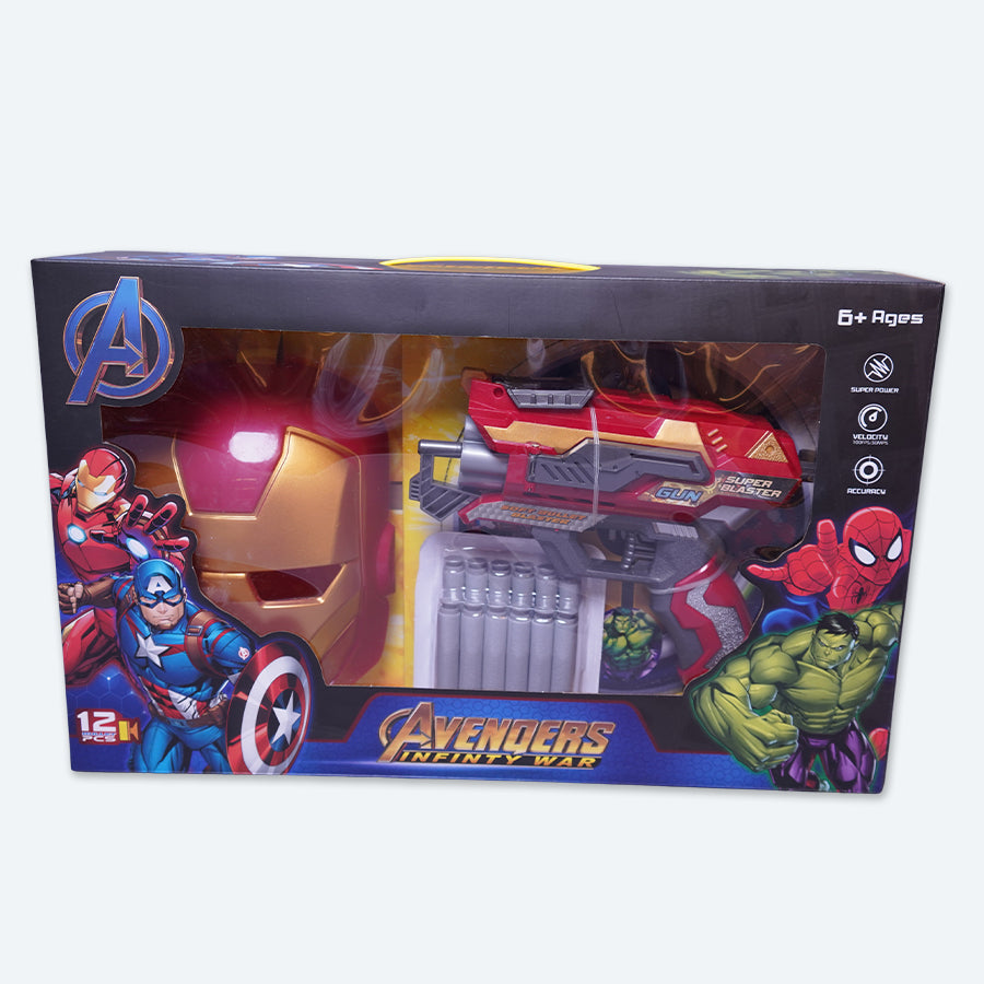 Avengers Infinity War Blaster & Mask Set
