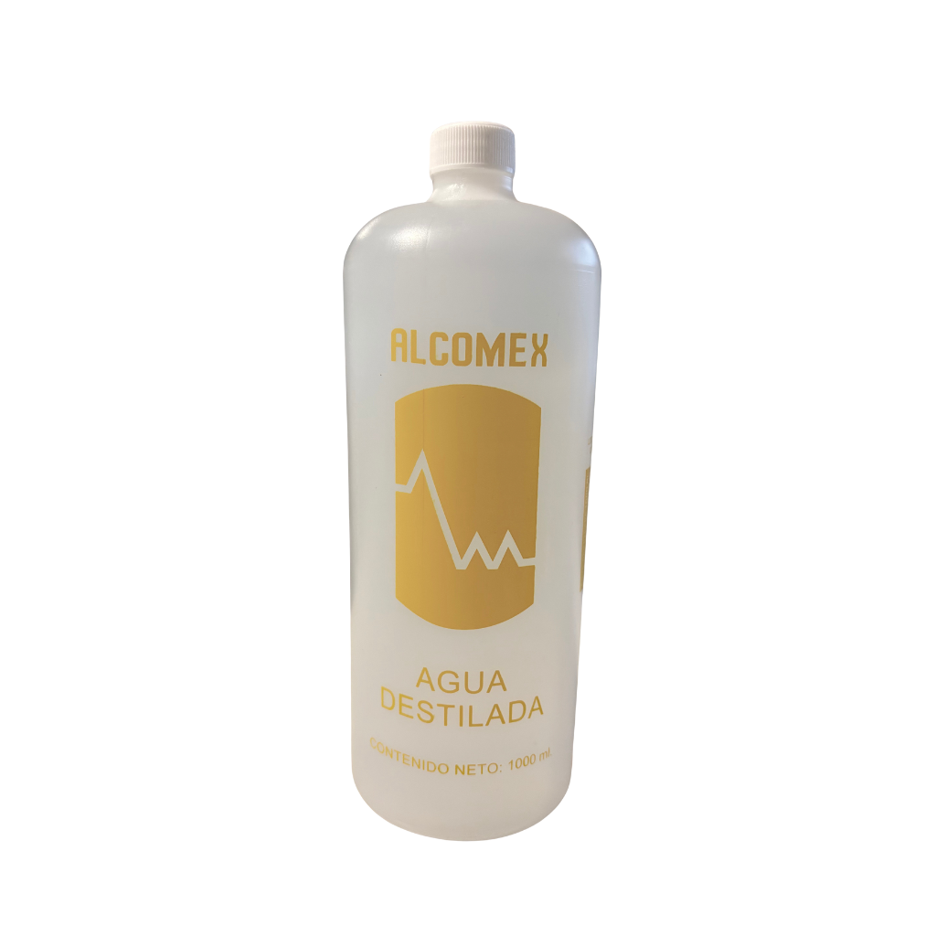 Agua destilada Alcomex 1000 ml