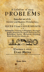 A Collection of Many Problems (In Memory of the Dead Media Handbook)