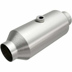 MagnaFlow universal catalytic converter 2.5 inch inlet/outlet stainless steel CARB compliant 5461336