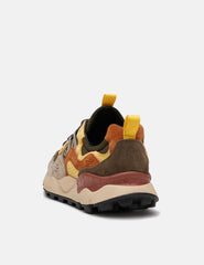 Flower Mountain Yamano 3 (Suede/Nylon) Shoes - Grey/Yellow