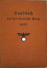 Handbuch für das Deutsche Reich 1936 (Stempel Volksauklärung und Propaganda)
