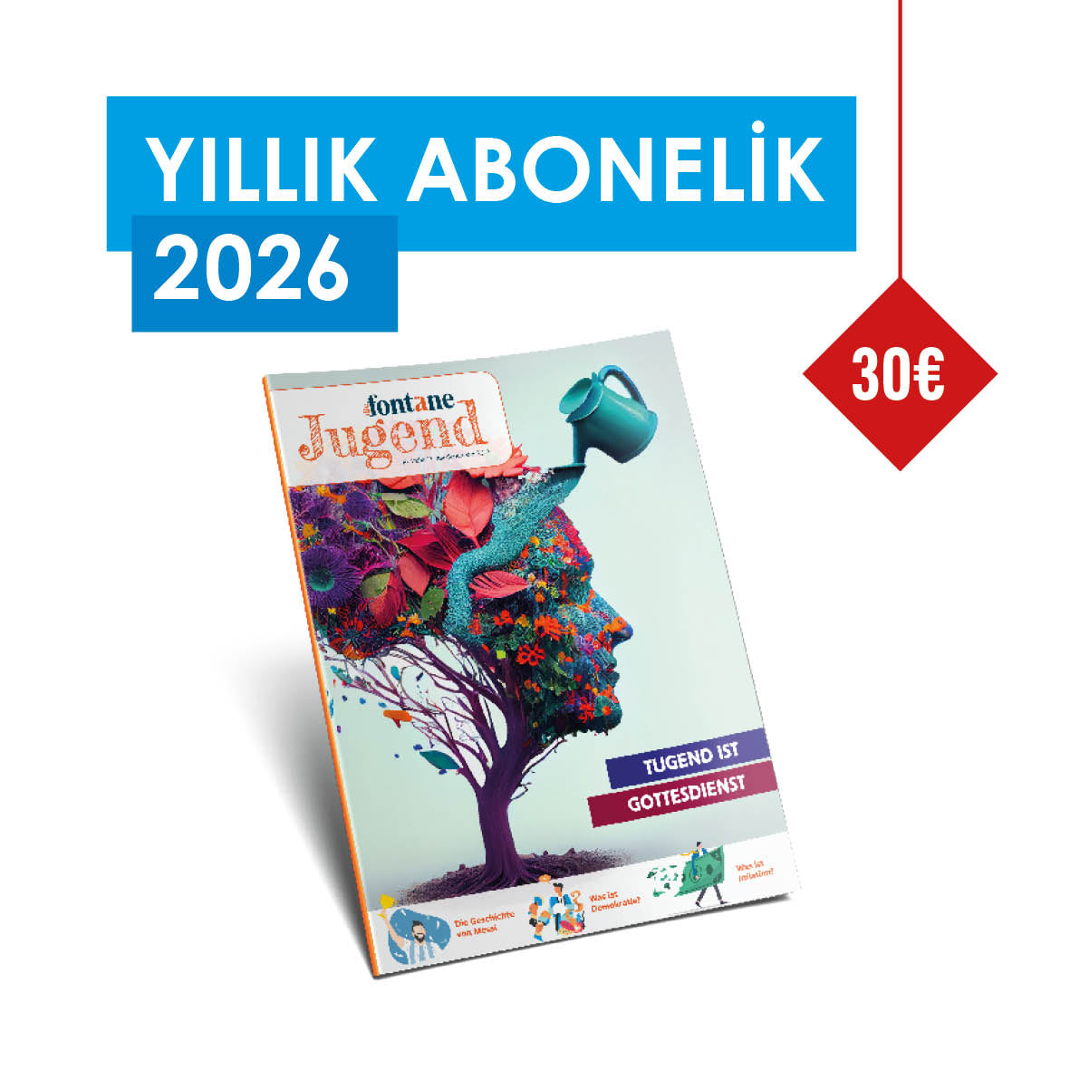 Fontäne Jugend Jahresabo - 2026