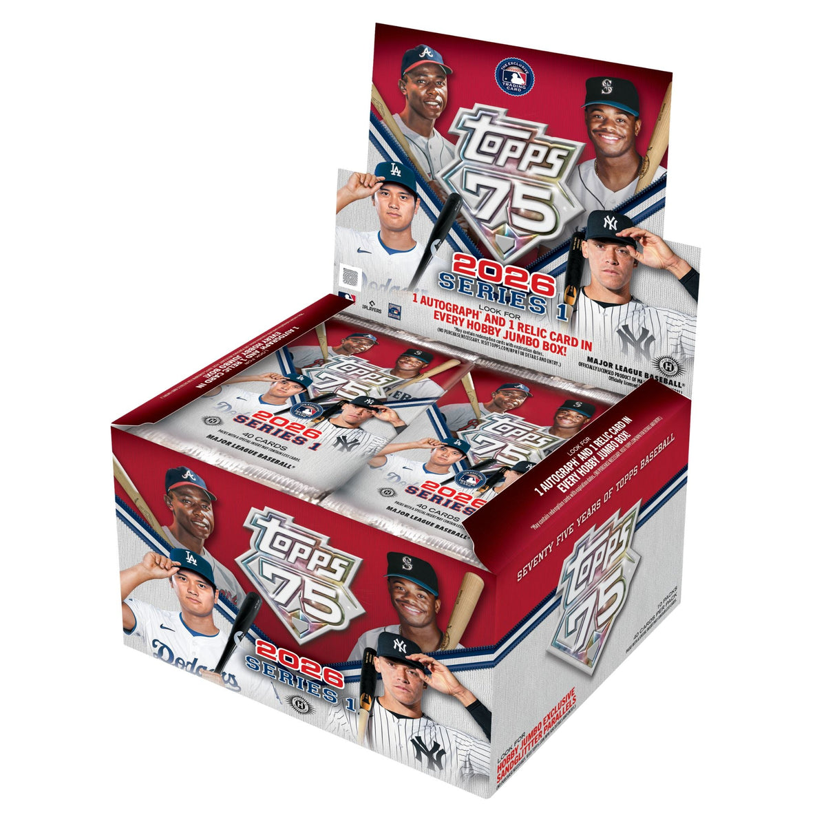 2026 Topps Series 1 Baseball Jumbo Box (Presell) - Trading Card Market