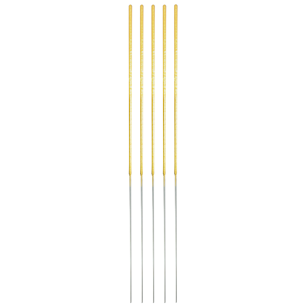 Gold #20 Sparklers, 5 Pack - Celebrate Everyday
