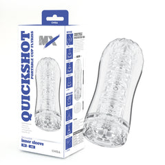 Chisa - Quickshot Portable Cup - Flykiss - Cup Masturbator - Transparant-Erotiekvoordeel.nl