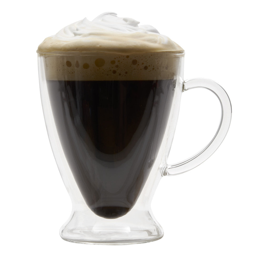Double Wall Irish Coffee Mug 10 Ounces, Set of 2