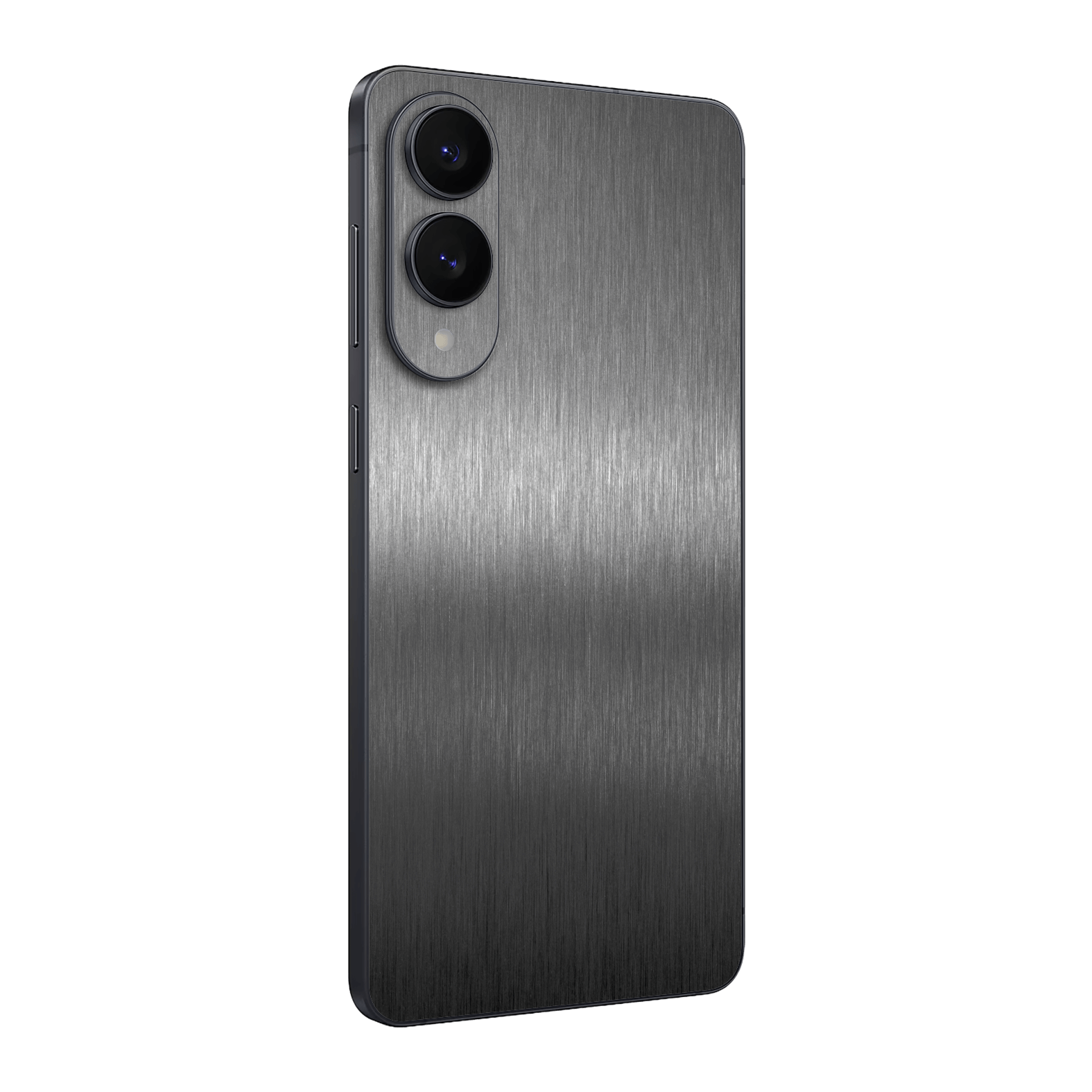 Samsung Galaxy S25 EDGE Brushed Metal Titanium Metallic Skin Wrap Sticker Decal Cover Protector by QSKINZ | qskinz.com