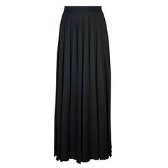 JSE Couture Black Bias Box Pleat 38" Skirt at Dress Code itsdresscode.com