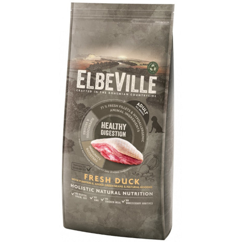 Elbeville Dry Dog Food Adult All Breeds with Duck 20 kg