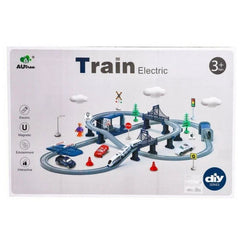 AUtree Diy Track Train for Kids, Electric Train
