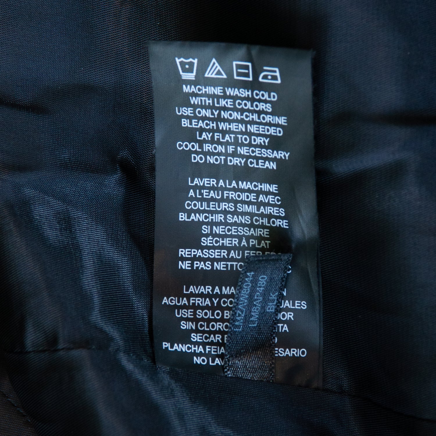 Karl Lagerfeld Black Officer’s Coat