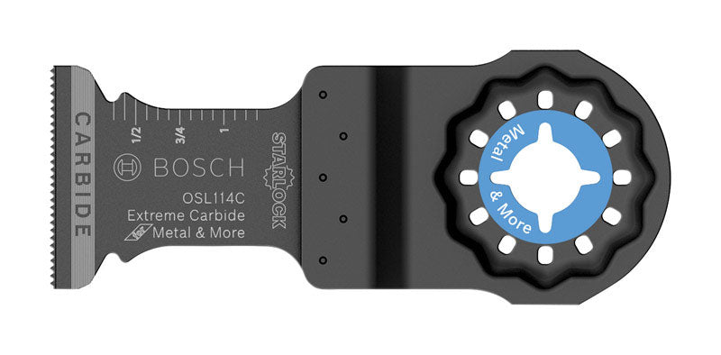 Bosch Starlock Carbide Plunge Blade 1-1/4 in. 1 pk