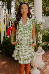 Tropical Brunch Mini Dress Image 1