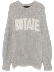 ROTATE BIRGER CHRISTENSEN  intarsia-knit sweater