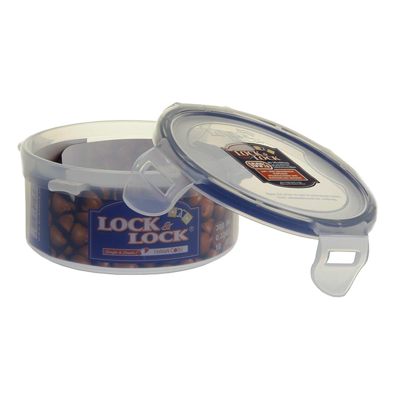 Friskhedsboks Lock &amp; Lock 300 ml, rund 114x55mm, 1 stk.