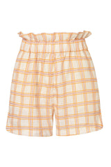 San Antonio Linen Short / Cream and Butter Scotch